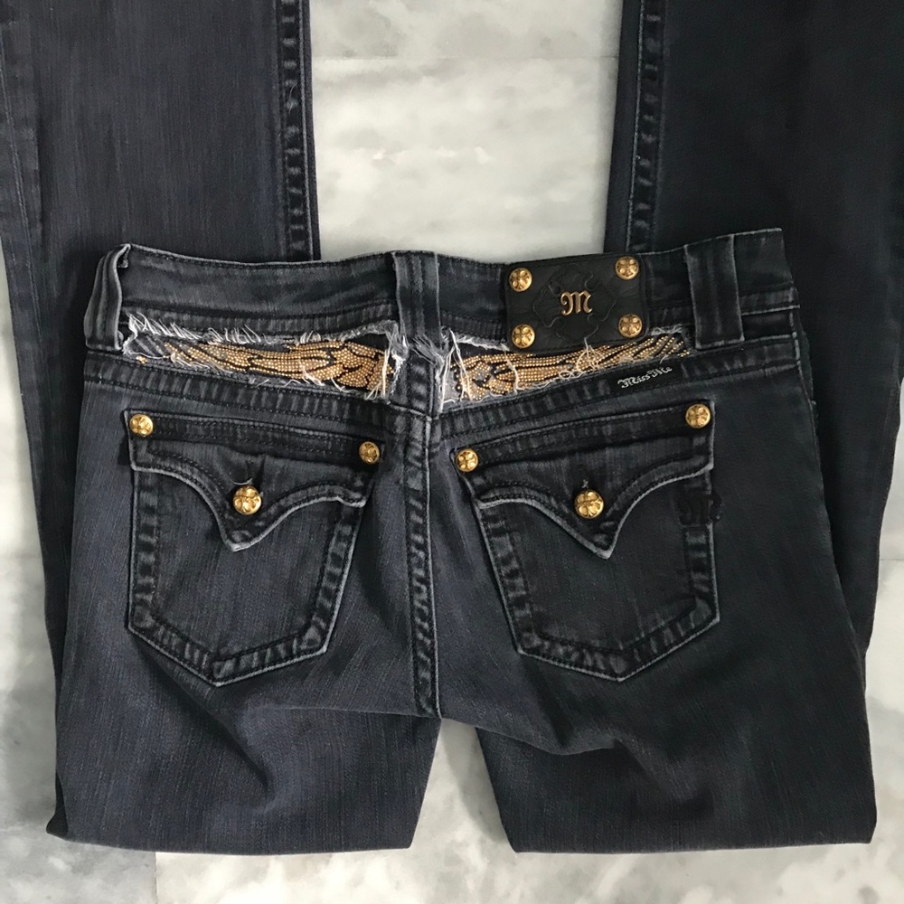 Miss me faded black jeans